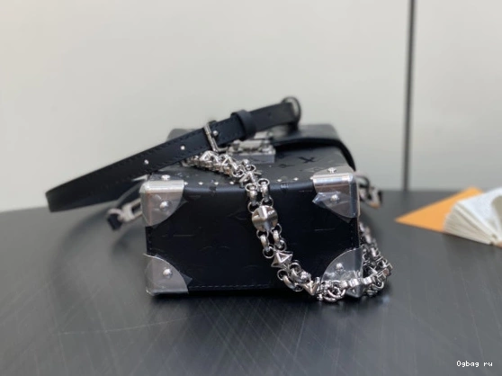VUITTON Camera Canvas LOUIS Monogram Box 0714